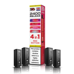 IVG 2400 Reload Pods Red Edition - 4 Pack