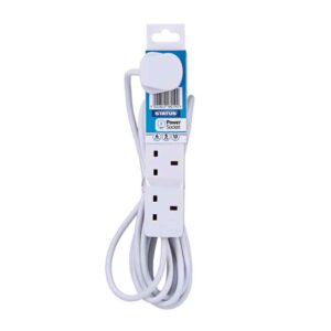 Status Extension Lead 4 Way 5 Metre Cable