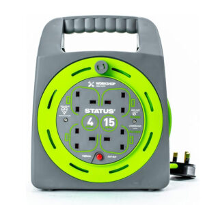 Status Extension Cable Reel 4 Way 15 Metre