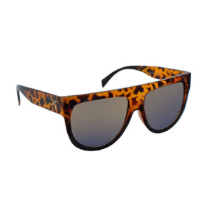 Object Sunglasses Square Straight Top Thick Tortoiseshell