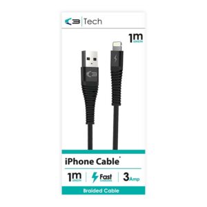 Vibe C3 Braided iPhone Cable 1 Metre