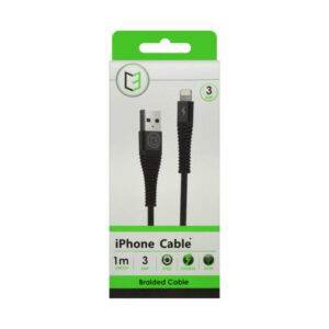 Vibe C3 Braided iPhone Cable 1 Metre
