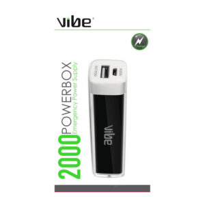 Vibe 2,000mAh Rechargeable Portable Power Bank