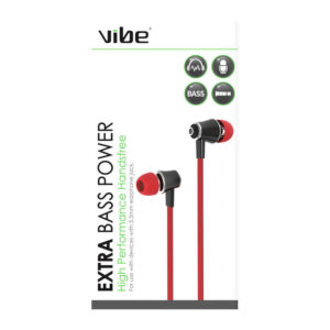 Vibe Extra Bass Power Earphones