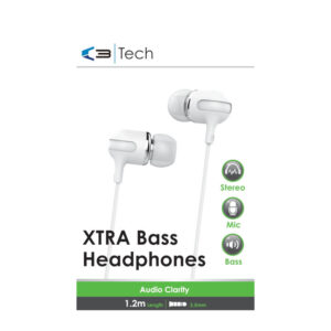 Vibe Clip Strip C3 Headphones 1.2 Metre x 12