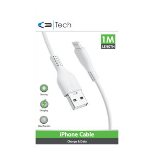 Vibe Clip Strip C3 iPhone USB Cable 1 Metre x 12