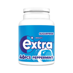 Wrigley's Extra Peppermint Bottle 46 Pieces in display of 6