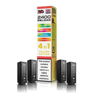 IVG 2400 Reload Pods Yellow Edition - 4 Pack