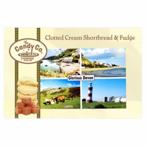 Devon Shortbread & Fudge with Postcard 350g x 10