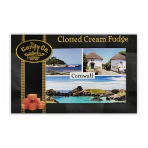 Cornwall Clotted Cream Fudge with Postcard 150g x 12