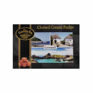 Cornwall Clotted Cream Fudge with Postcard 150g x 12