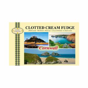 Cornwall Clotted Cream Fudge with Postcard 300g x 12