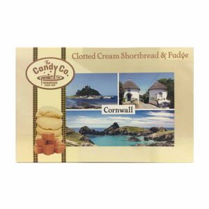 Cornwall Shortbread & Fudge with Postcard 350g.