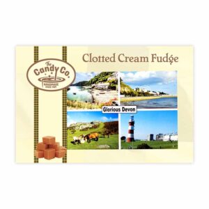 Devon Clotted Cream Fudge with Postcard 150g x 12