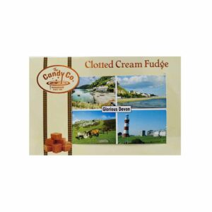 Devon Clotted Cream Fudge with Postcard 150g x 12