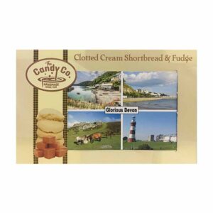 Devon Shortbread & Fudge with Postcard 350g x 10