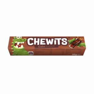 Chewits Stick Pack Cola 30g in display of 40