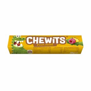 Chewits Stick Pack Fruit Salad 30g in display of 40