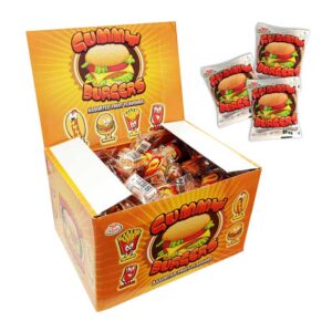 Gummy Burgers 9g in display of 150