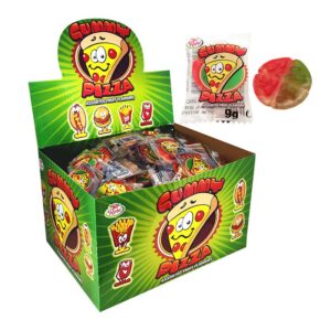 Gummy Pizza 9g in display of 150