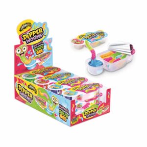 Johny Bee Dipper Worms 60g in display of 12