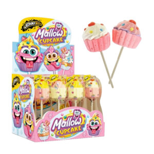 Johny Bee Mallow Cupcakes 35g in display of 16