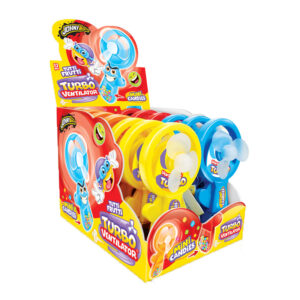 Johny Bee Turbo Ventilator Fan Candy 5g in display of 12