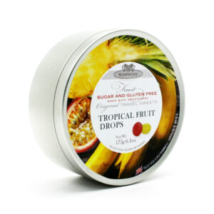 Simpkins Sugar Free Tropical Fruit Drop Tins x 6