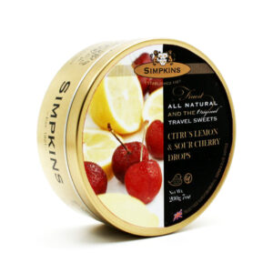 Simpkins Lemon & Sour Cherry Drop Tins x 6