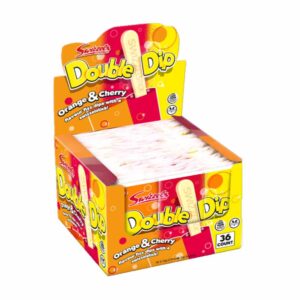 Swizzels Double Dip Fizz Dips 19g in display of 36