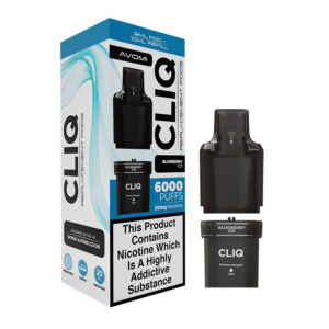 Avomi CLIQ Prefilled Pod + Refill Blueberry Ice