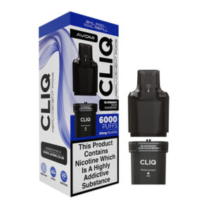 Avomi CLIQ Prefilled Pod + Refill Blueberry Sour Raspberry