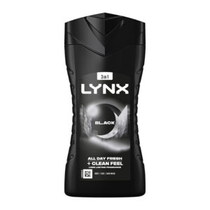 Lynx Body Wash Shower Gel Black 225ml x 6