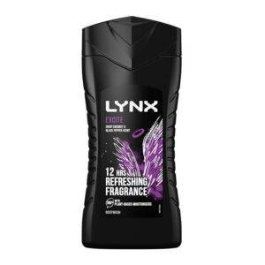 Lynx Excite Body Wash Shower Gel 225ml x 6