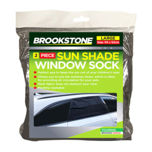 Brookstone Sun Shade Window Sock Large 113 x 53cm