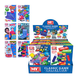M.Y Traditional Classic Games Collection in display of 12