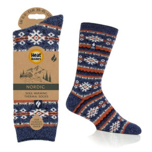Heat Holders Mens Lite Nordic Denim Socks 6-11