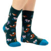 Heat Holders Ladies Lite Jacquard Socks - Foxes Lair - Image 2