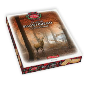 Highland Speciality Stag Shortbread Assortment 400g - 0% vat x 12
