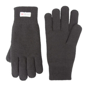 Mens Thinsulate Knitted Gloves