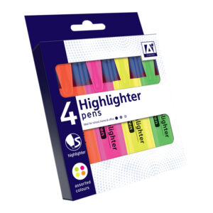 Highlighter Pens 4 Pack