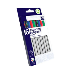 Ballpoint Pens Assorted 12 Pack