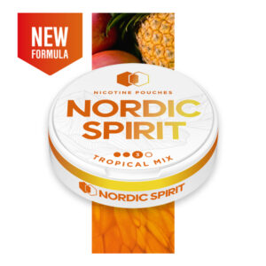 Nordic Spirit Nicotine Pouch Tropical Mix Strong 9mg x 5