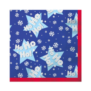 Christmas Party Paper Napkins 16 pack x 12