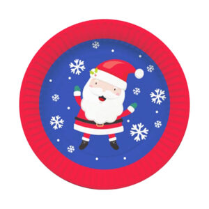 Christmas 9" Party Plates 8 pack x 12