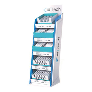Vibe C3 Tech Counter Display - 5 Tier