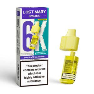 Lost Mary BM6000 Pod Blue Razz Lemonade