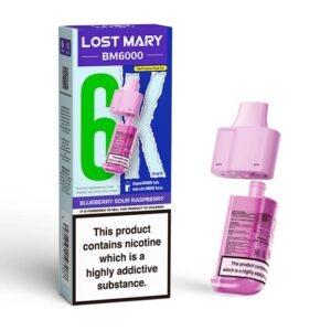 Lost Mary BM6000 Pod Blueberry Sour Raspberry