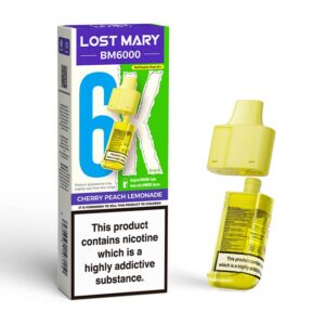 Lost Mary BM6000 Pod Cherry Peach Lemonade