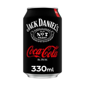 Jack Daniels & Coca Cola 5% vol 330ml PM £2.39 x 12
